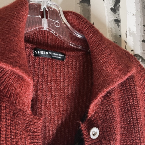 Shein. Long Sleeve Wool Romper. Size L. - Picture 3 of 3